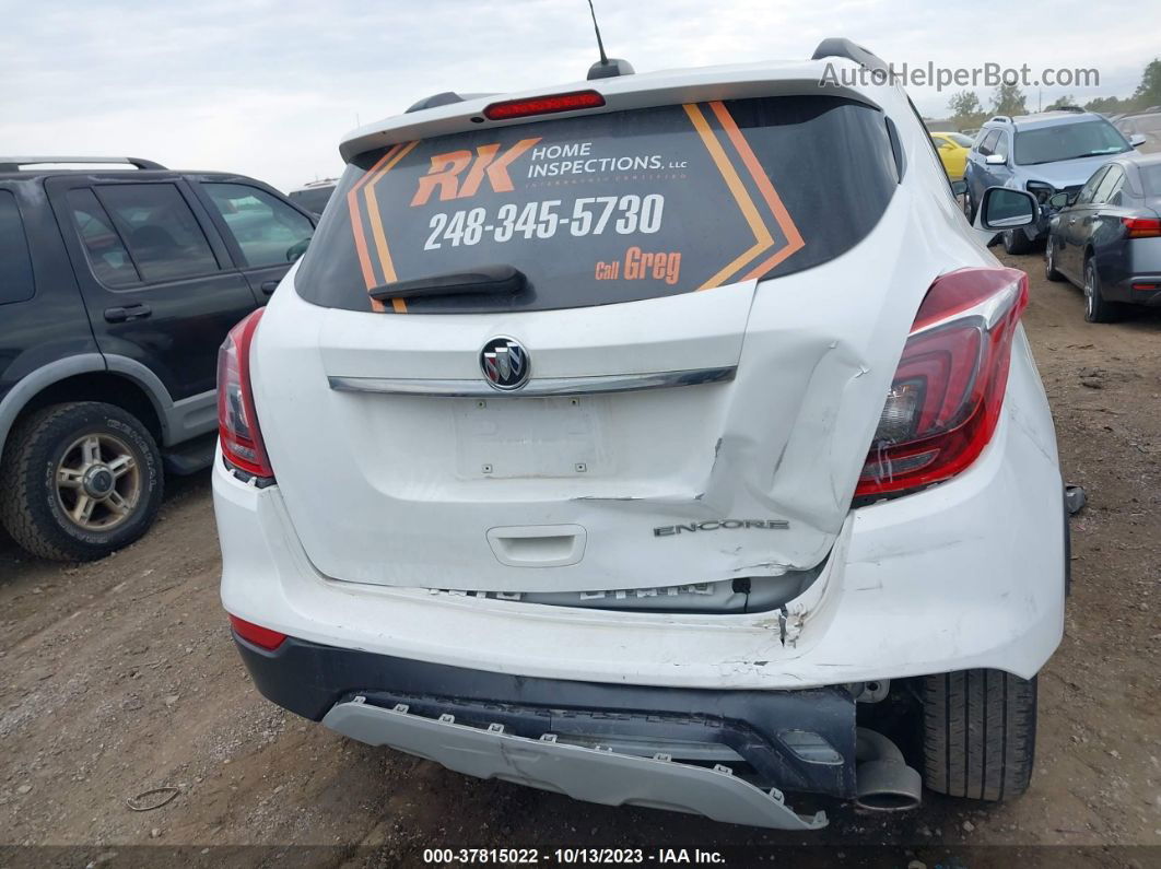 2019 Buick Encore Preferred White vin: KL4CJASB9KB870510