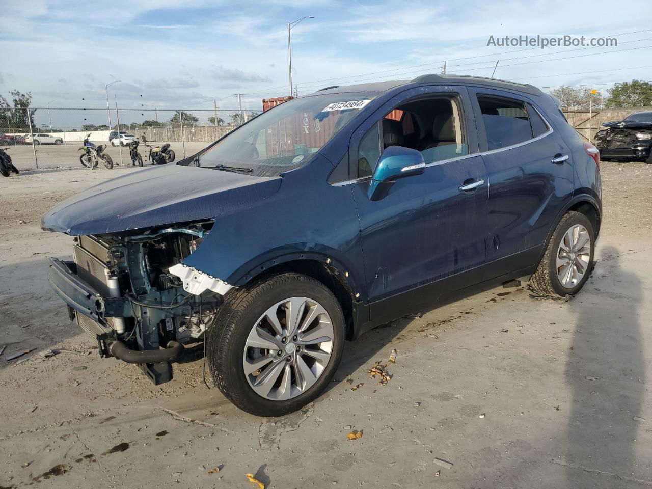 2019 Buick Encore Preferred Blue vin: KL4CJASB9KB906079