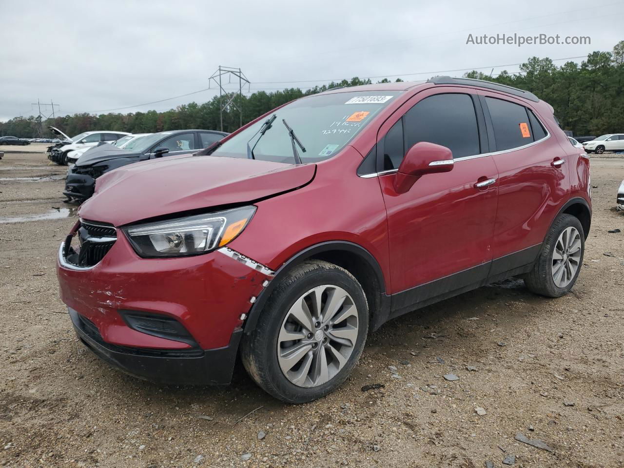 2019 Buick Encore Preferred Burgundy vin: KL4CJASB9KB929443