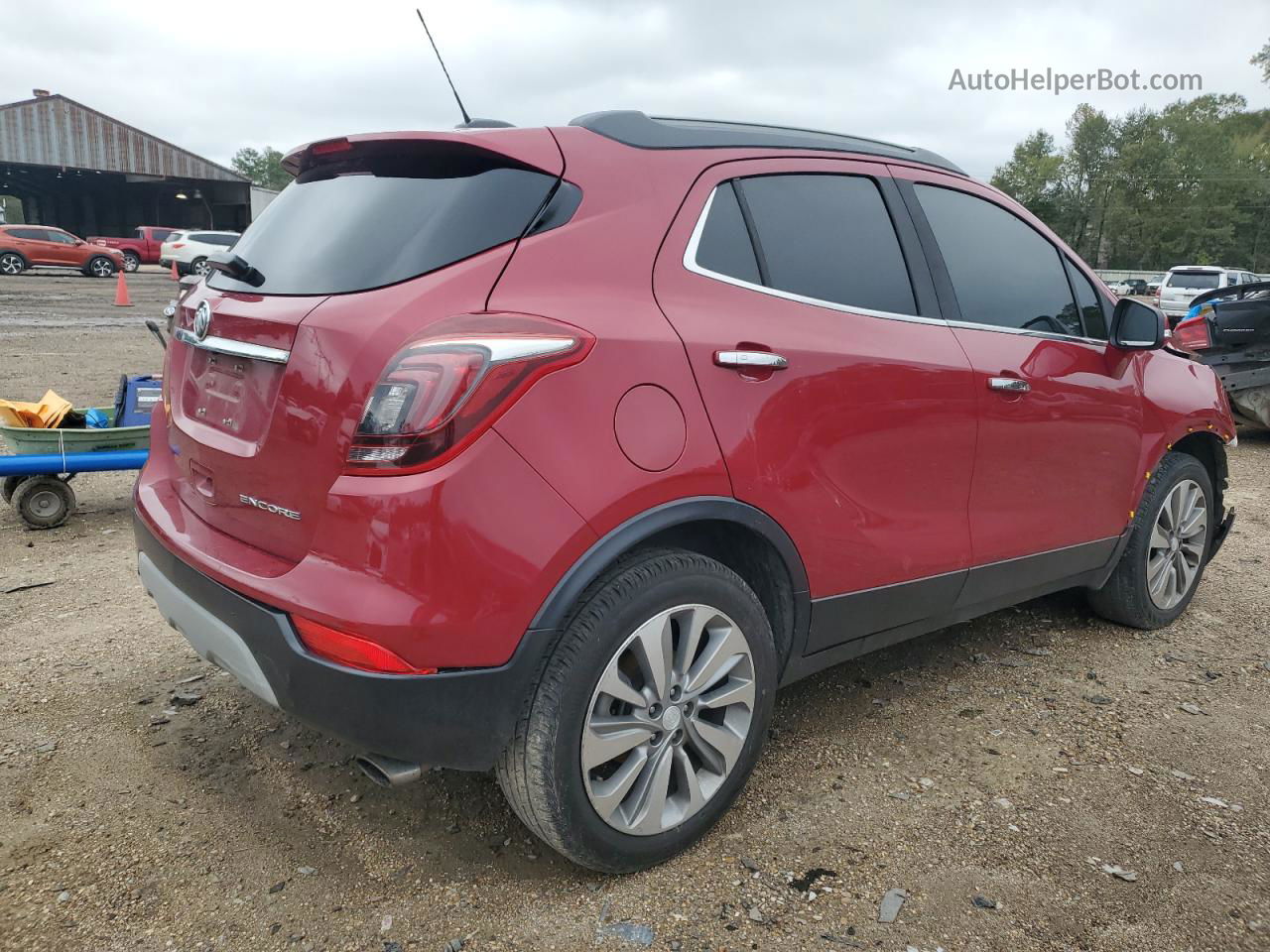 2019 Buick Encore Preferred Burgundy vin: KL4CJASB9KB929443