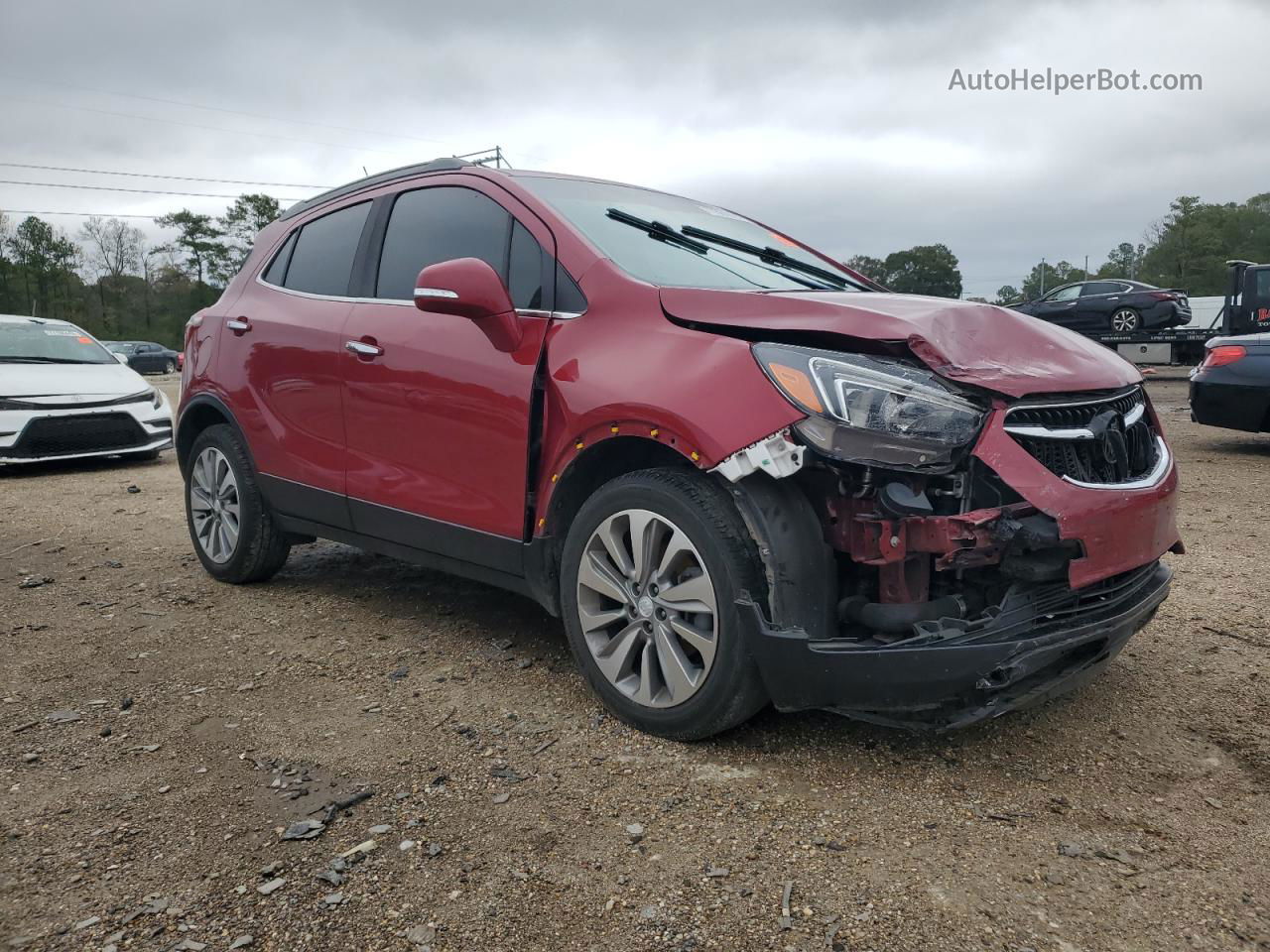 2019 Buick Encore Preferred Бордовый vin: KL4CJASB9KB929443