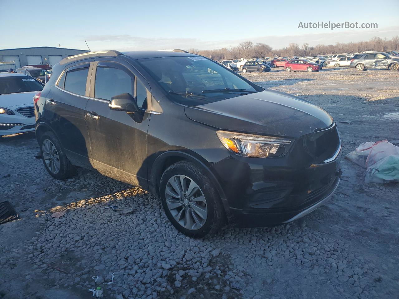 2017 Buick Encore Preferred Черный vin: KL4CJASBXHB108621