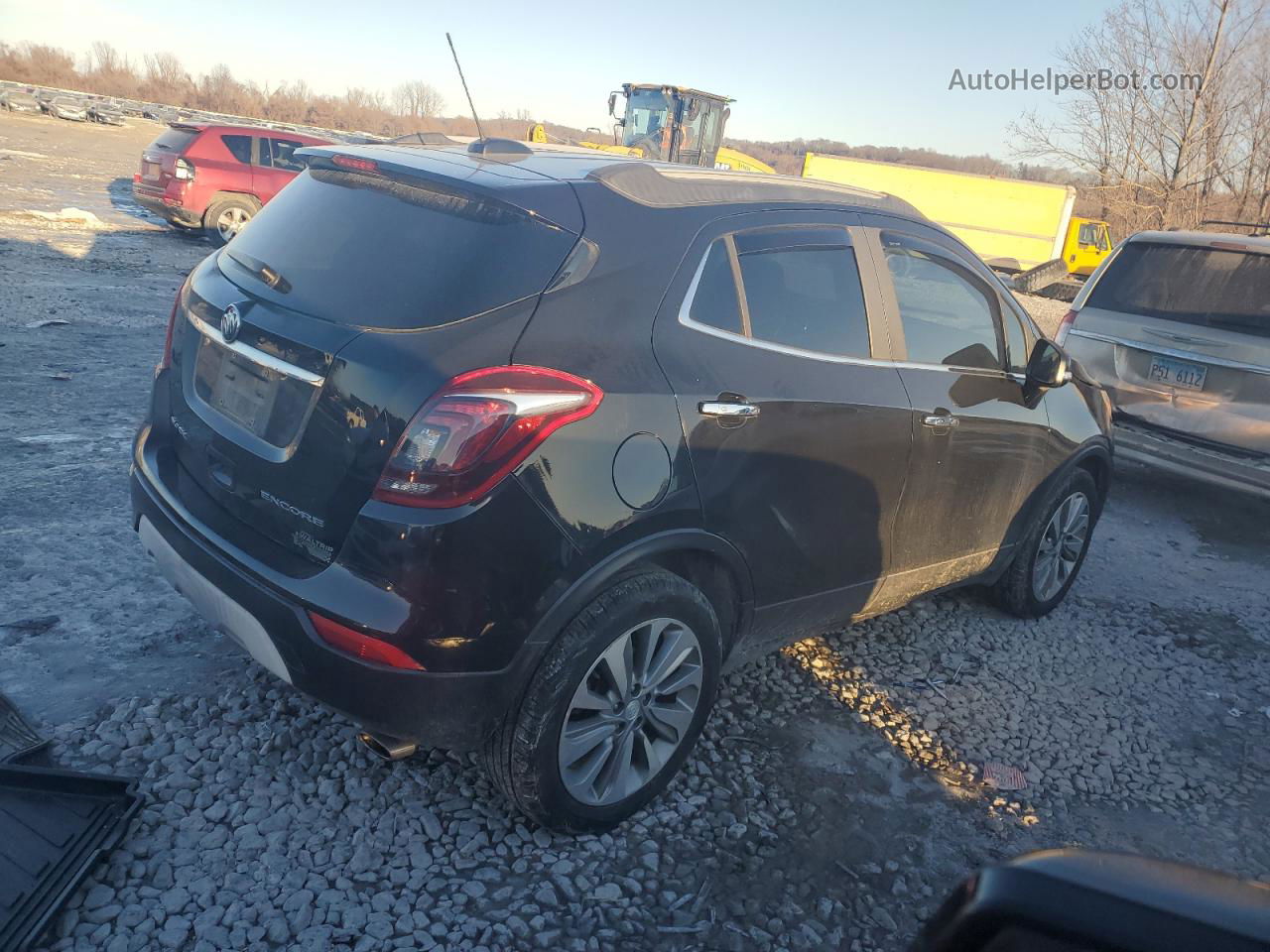 2017 Buick Encore Preferred Черный vin: KL4CJASBXHB108621