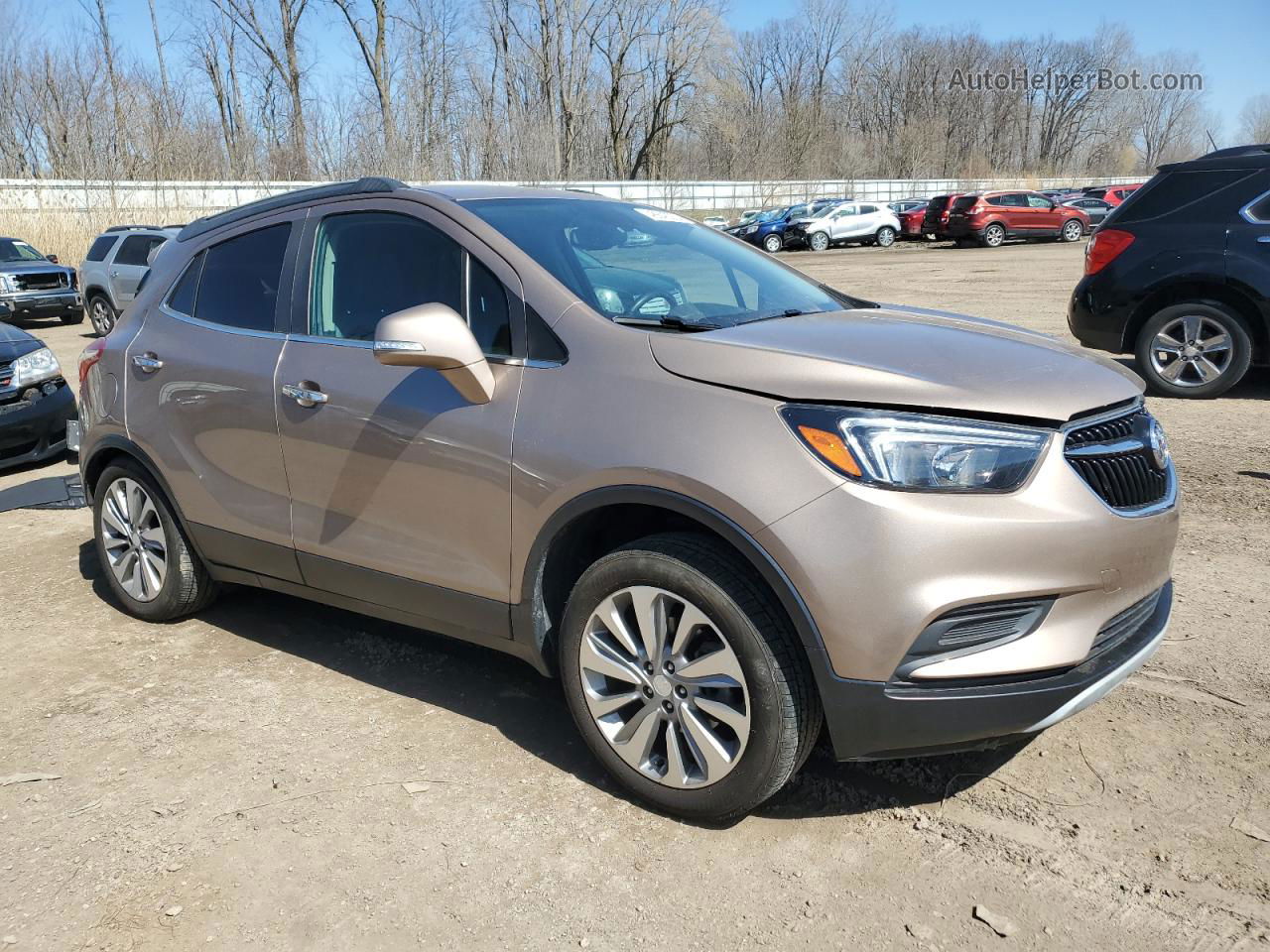 2018 Buick Encore Preferred Tan vin: KL4CJASBXJB591811