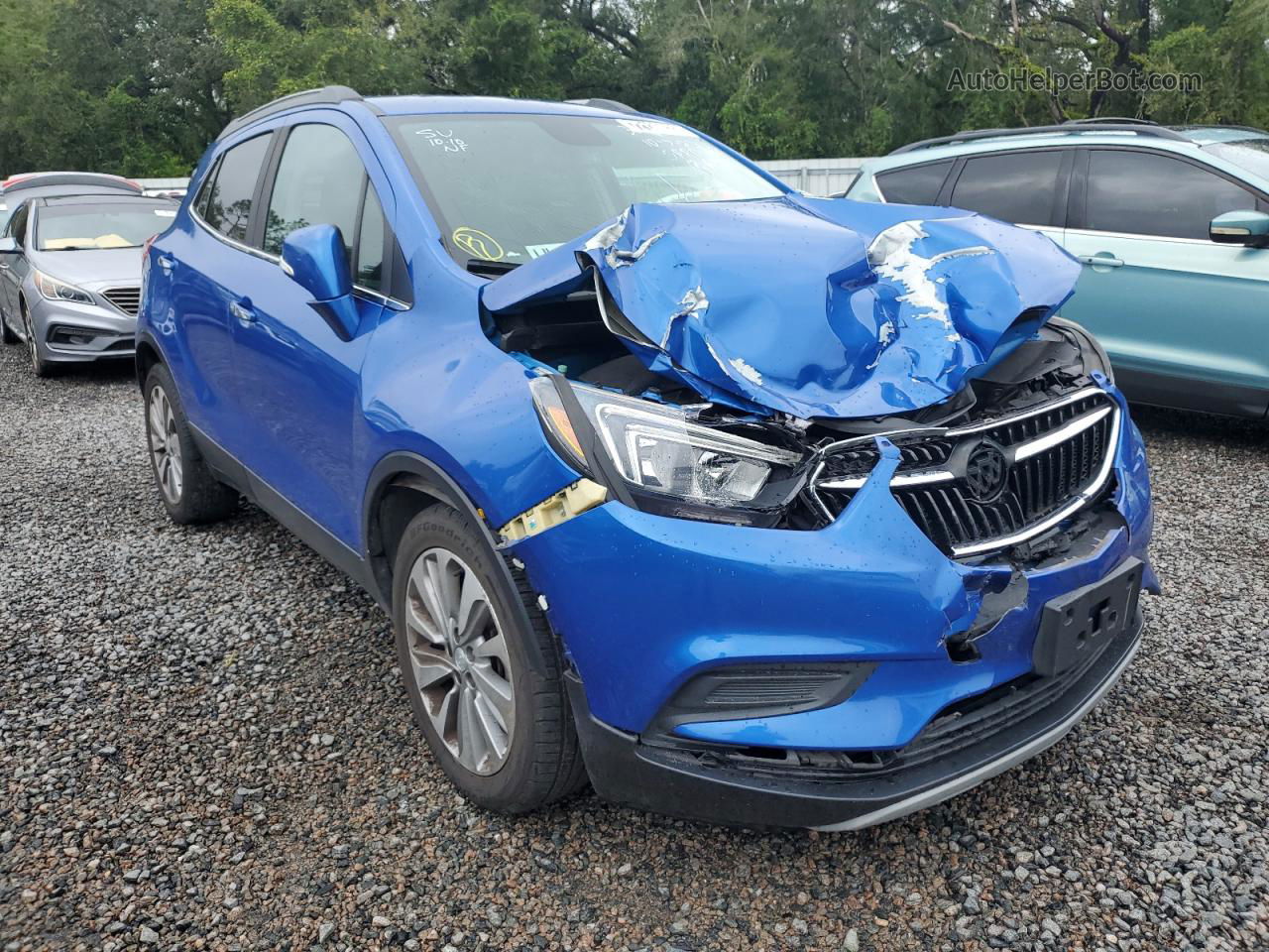 2018 Buick Encore Preferred Blue vin: KL4CJASBXJB628288