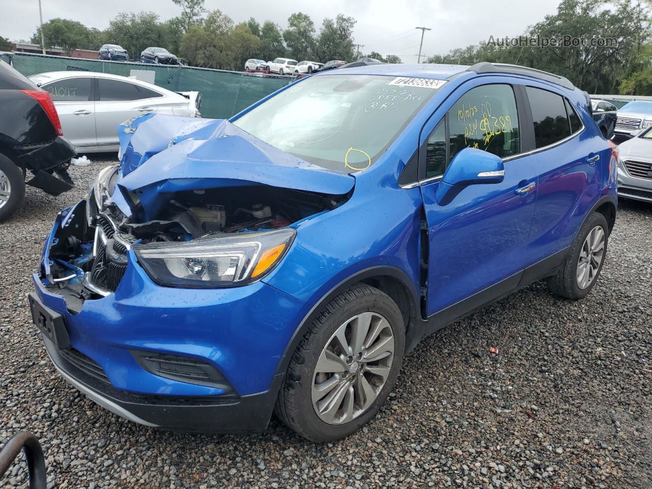 2018 Buick Encore Preferred Blue vin: KL4CJASBXJB628288