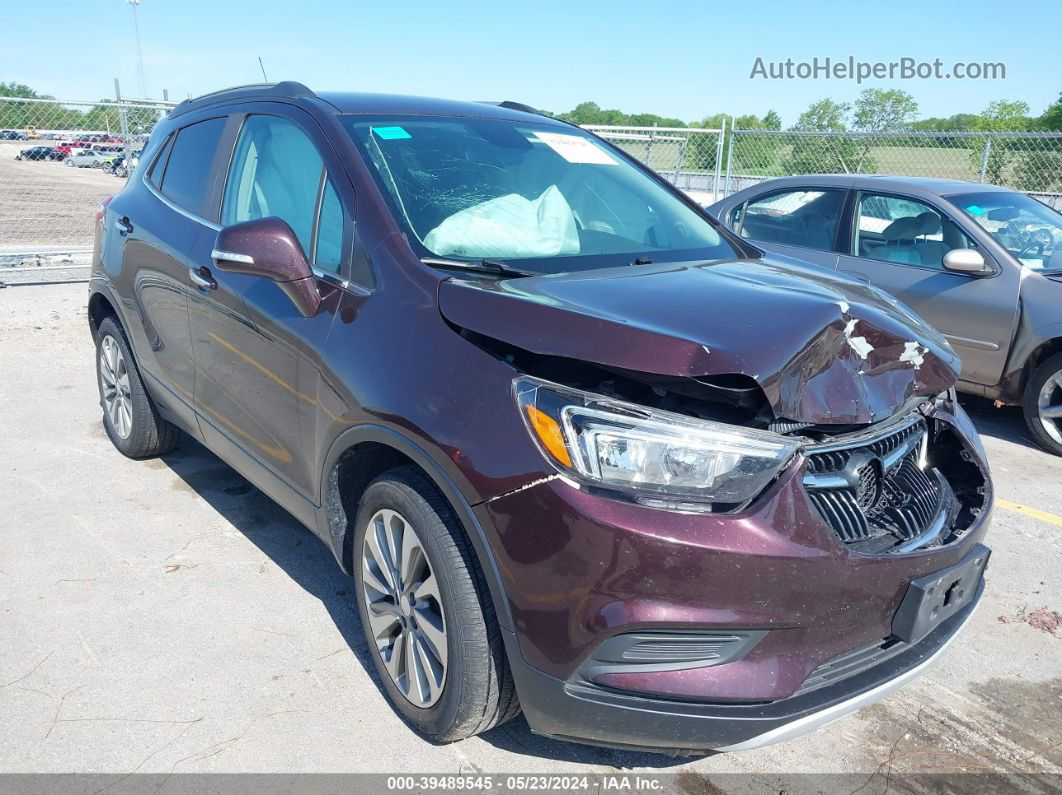 2018 Buick Encore Preferred Purple vin: KL4CJASBXJB669617