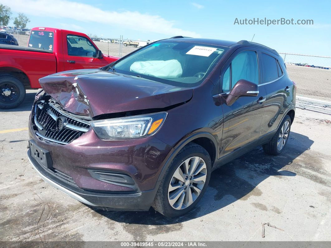 2018 Buick Encore Preferred Purple vin: KL4CJASBXJB669617