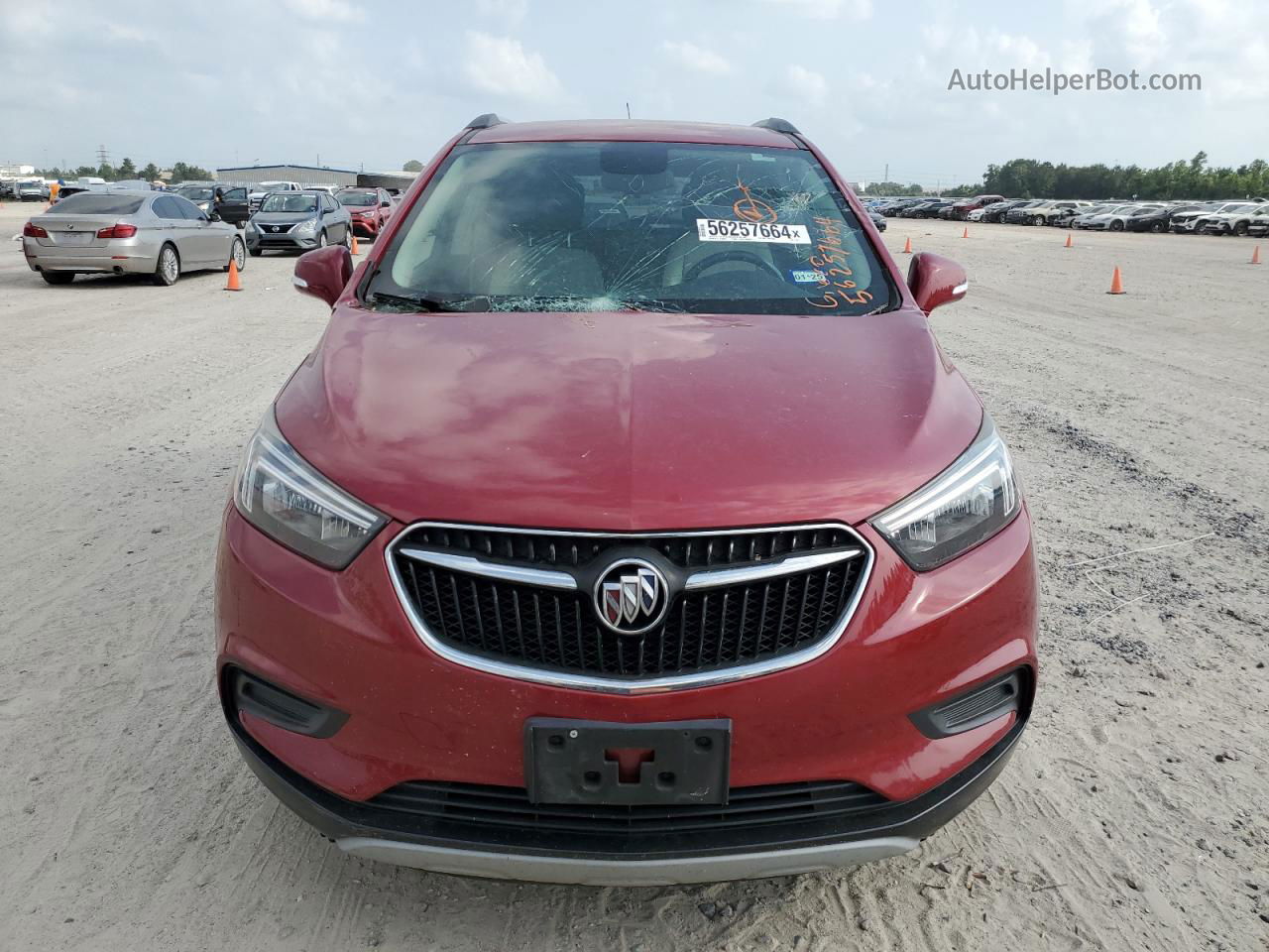 2018 Buick Encore Preferred Red vin: KL4CJASBXJB674977