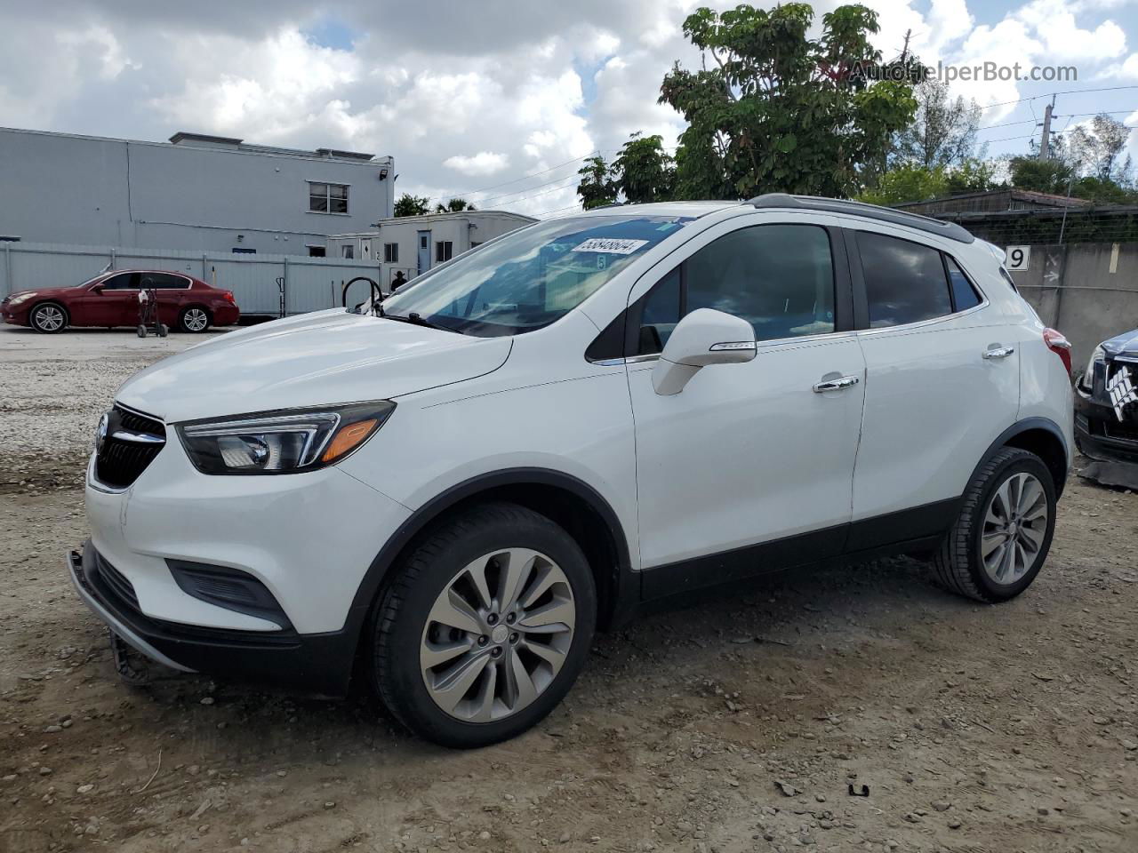 2018 Buick Encore Preferred White vin: KL4CJASBXJB689298