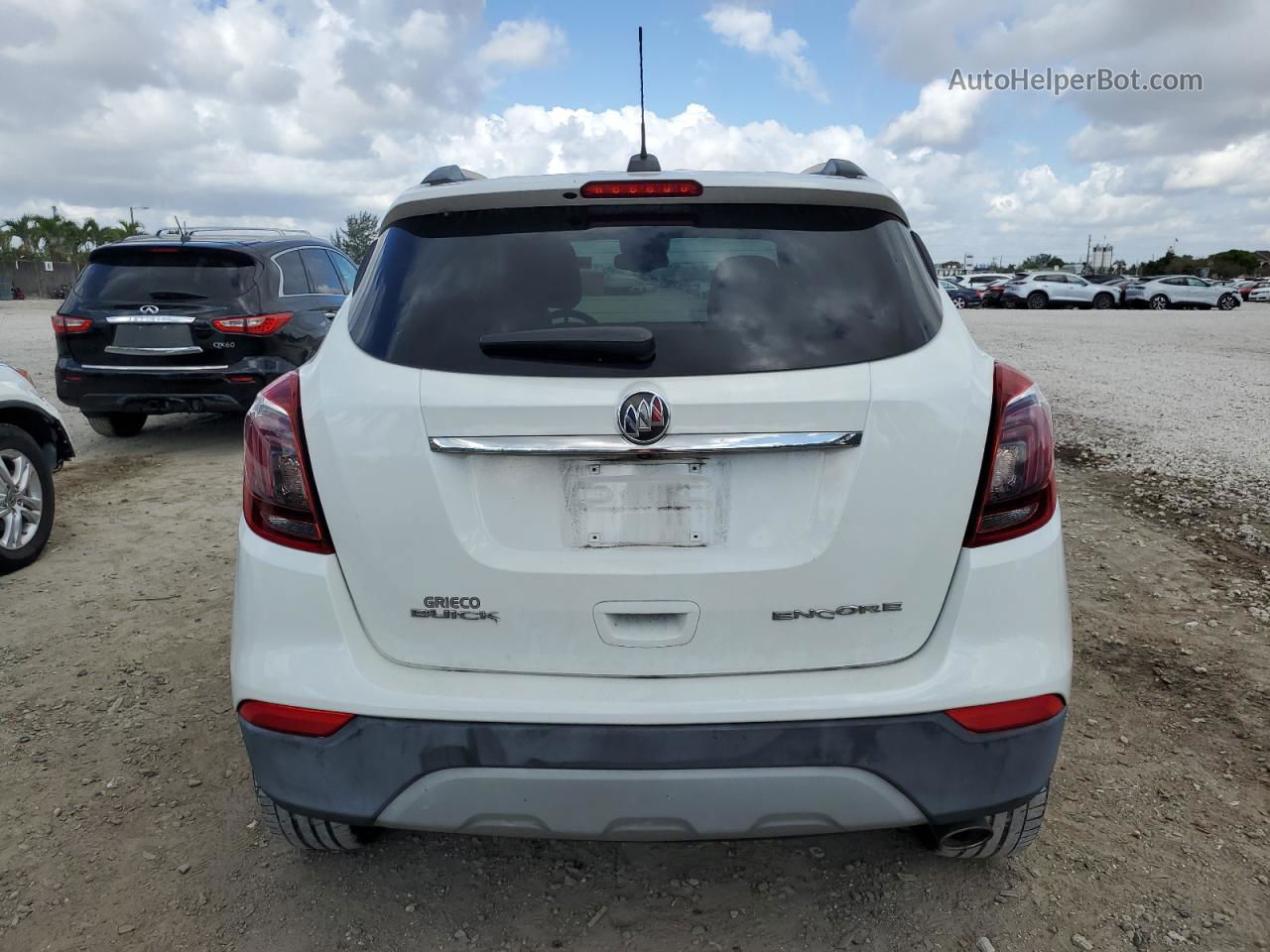 2018 Buick Encore Preferred White vin: KL4CJASBXJB689298