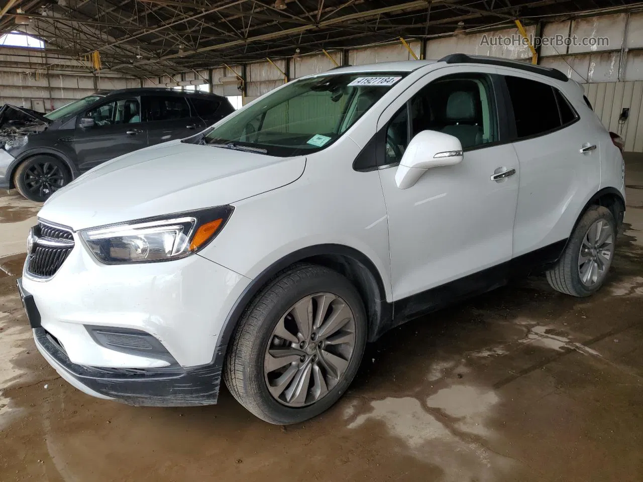 2019 Buick Encore Preferred White vin: KL4CJASBXKB700687