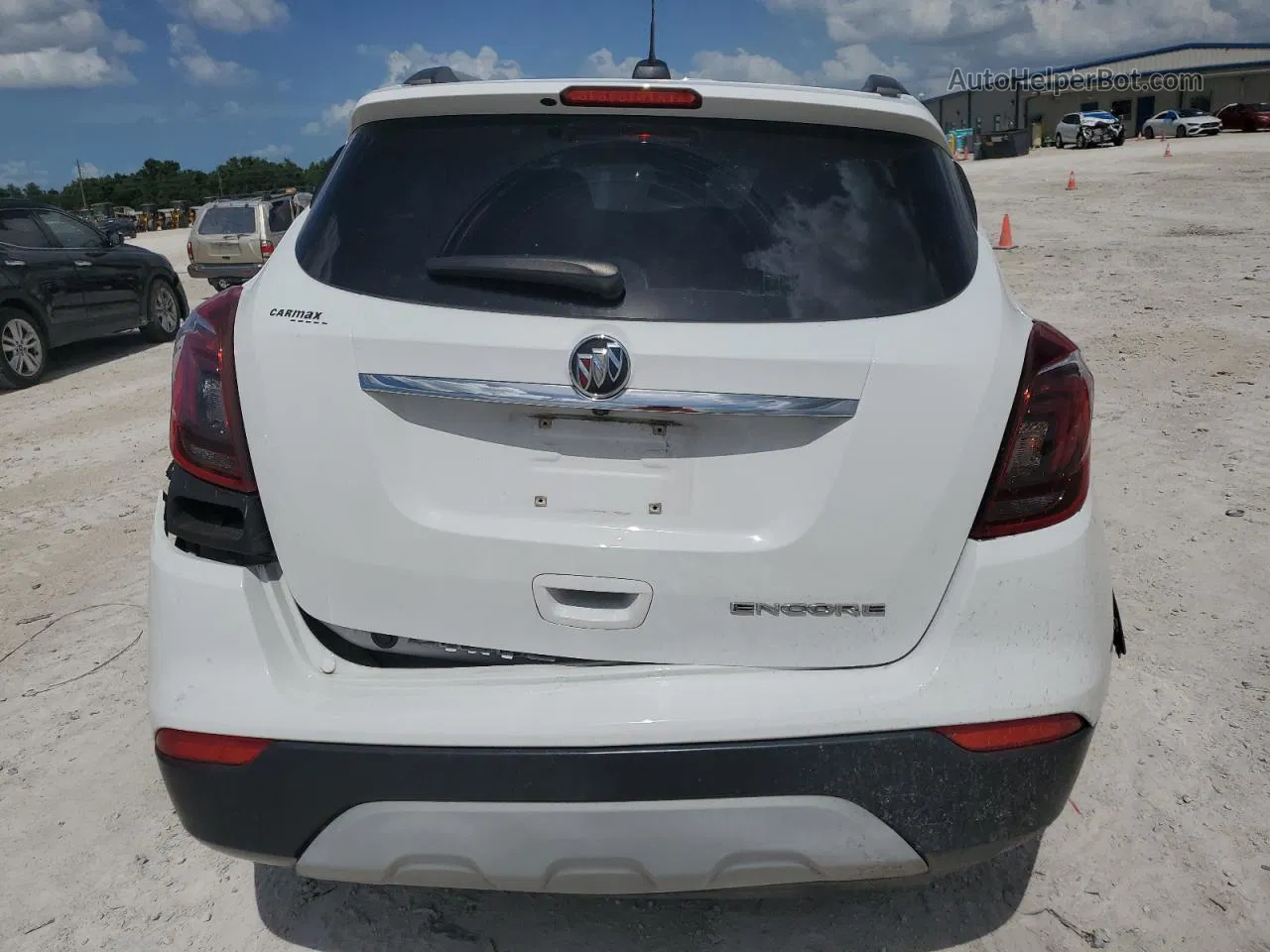 2019 Buick Encore Preferred White vin: KL4CJASBXKB701094