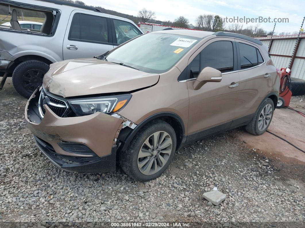 2019 Buick Encore Fwd Preferred Коричневый vin: KL4CJASBXKB701628