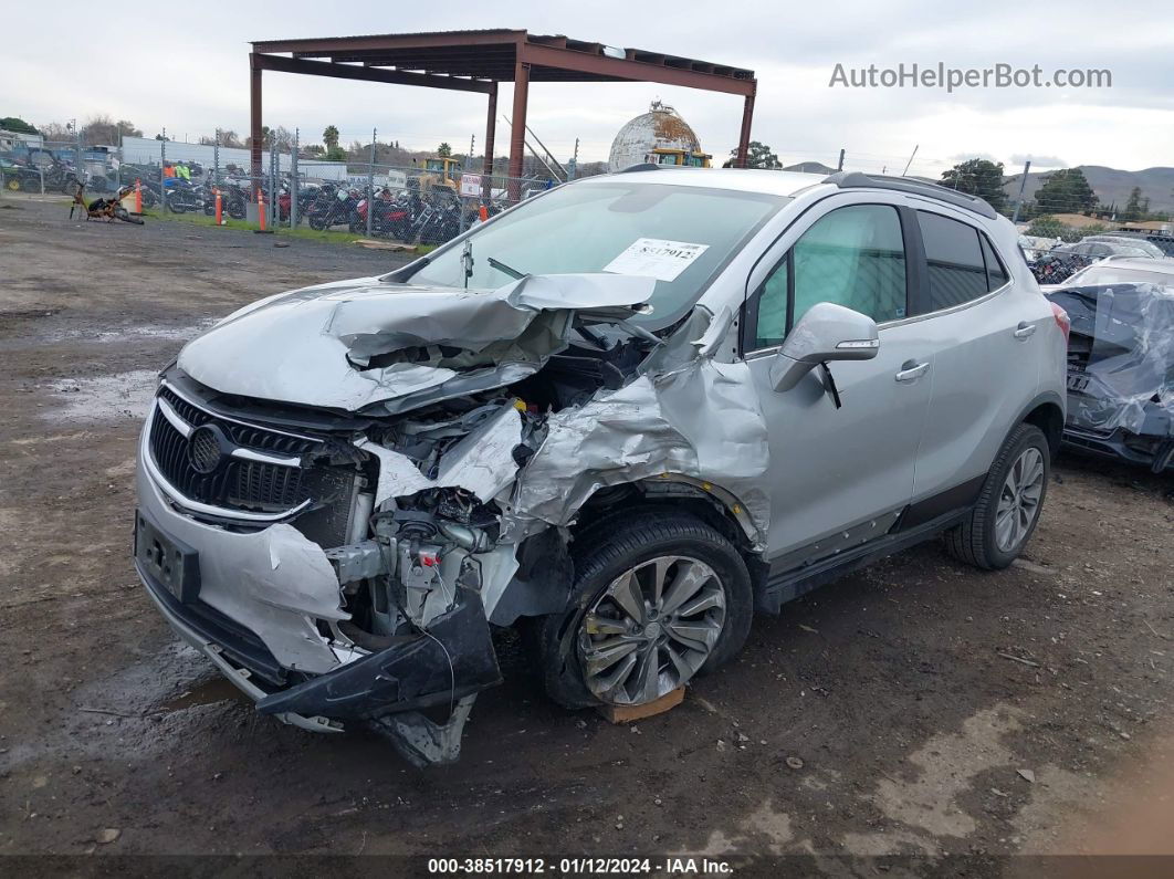 2019 Buick Encore Fwd Preferred Серебряный vin: KL4CJASBXKB714685