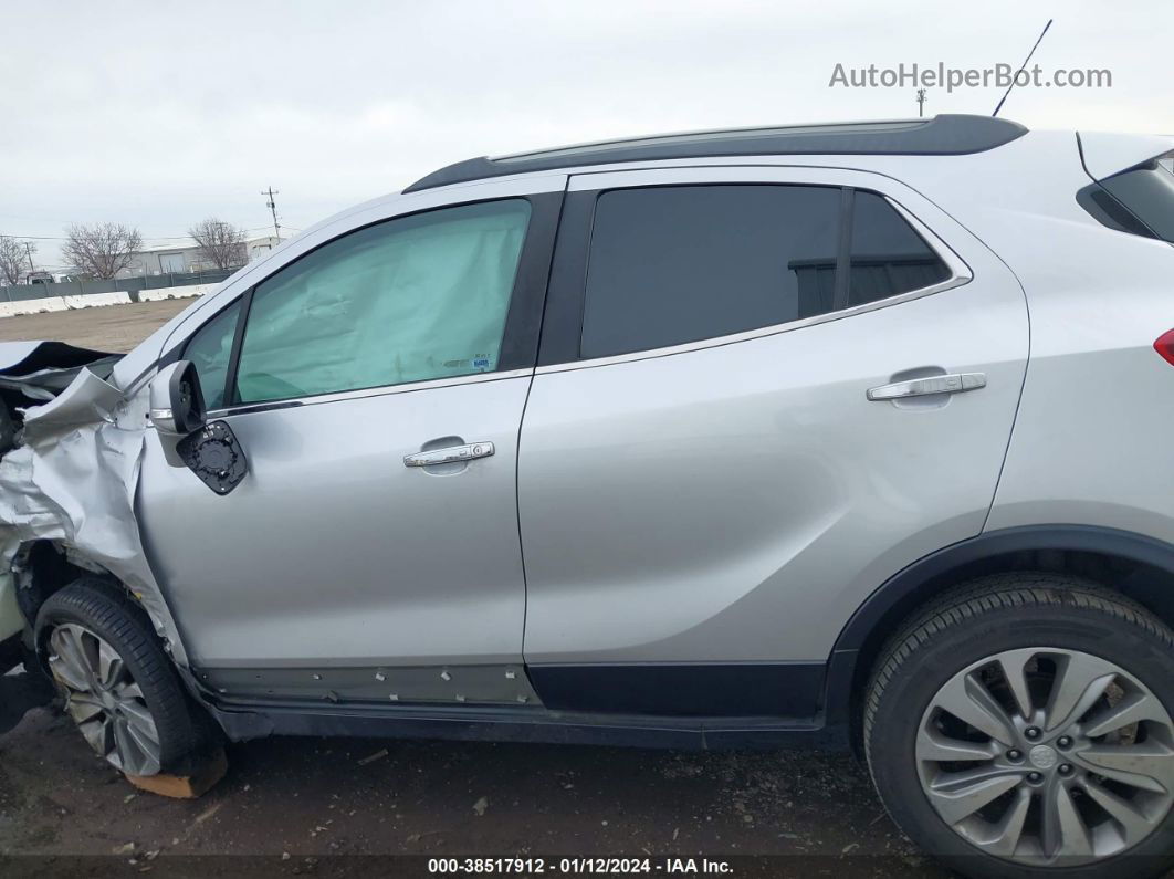 2019 Buick Encore Fwd Preferred Серебряный vin: KL4CJASBXKB714685