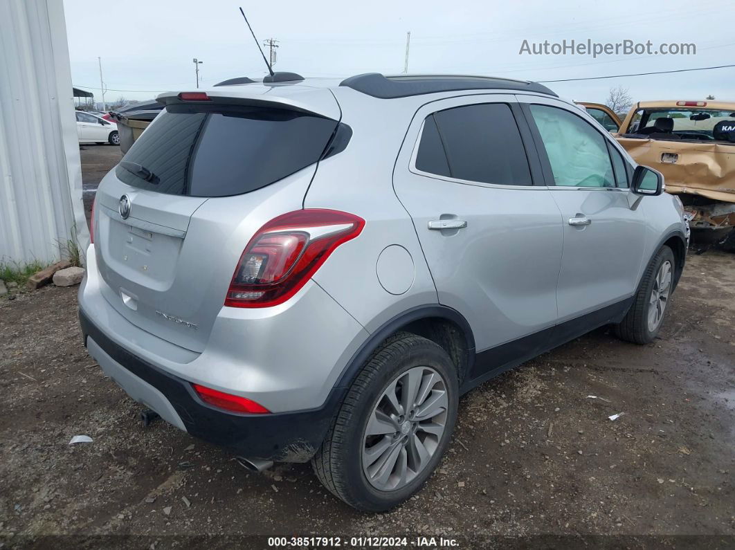 2019 Buick Encore Fwd Preferred Серебряный vin: KL4CJASBXKB714685