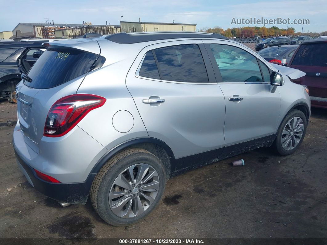 2019 Buick Encore Fwd Preferred Silver vin: KL4CJASBXKB888014