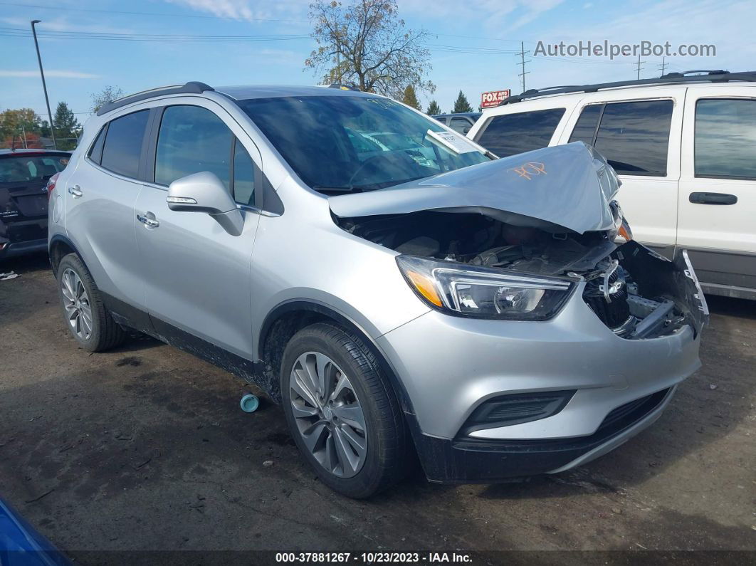 2019 Buick Encore Fwd Preferred Silver vin: KL4CJASBXKB888014