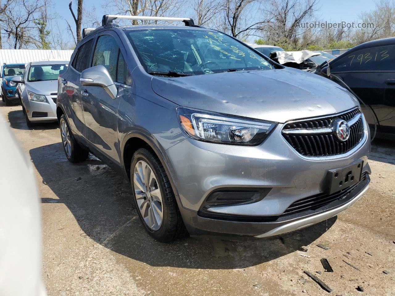 2019 Buick Encore Preferred Gray vin: KL4CJASBXKB900047