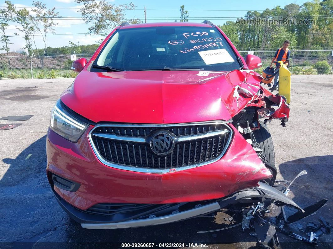 2019 Buick Encore Fwd Preferred Red vin: KL4CJASBXKB901487