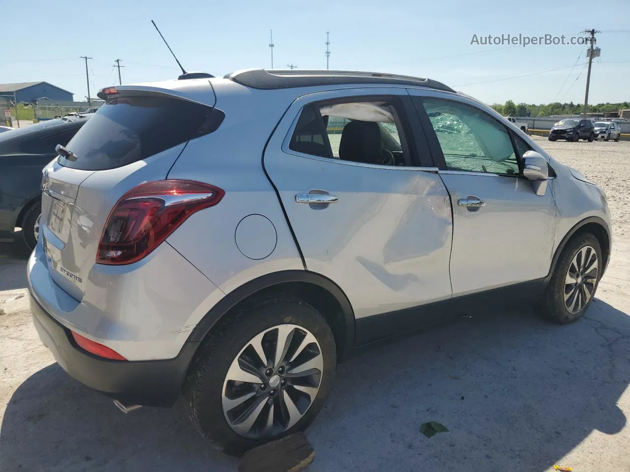 2018 Buick Encore Preferred Ii Silver vin: KL4CJBSB1JB698834