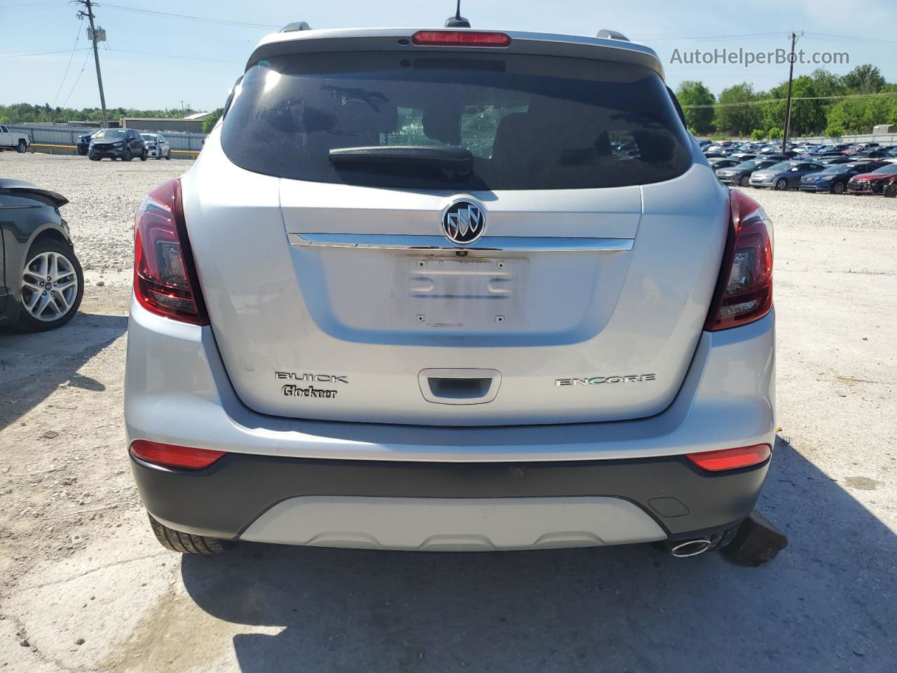 2018 Buick Encore Preferred Ii Silver vin: KL4CJBSB1JB698834