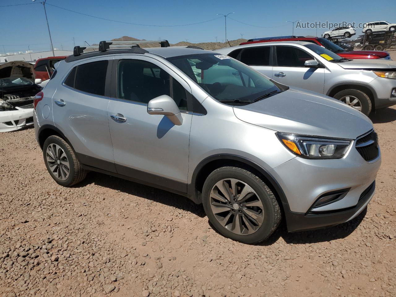 2018 Buick Encore Preferred Ii Silver vin: KL4CJBSB4JB505558