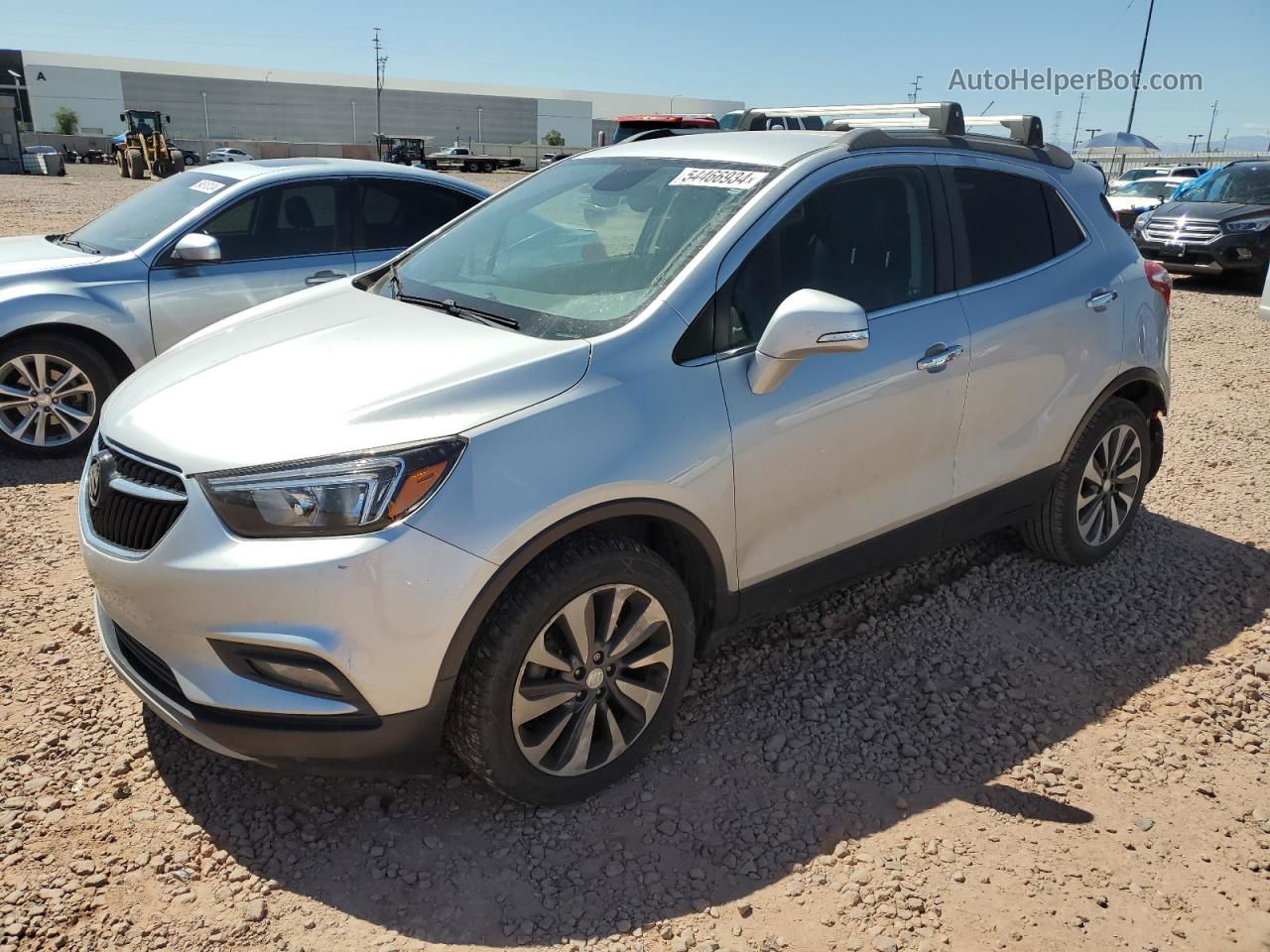 2018 Buick Encore Preferred Ii Silver vin: KL4CJBSB4JB505558