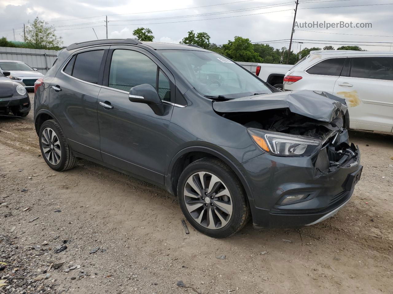 2018 Buick Encore Preferred Ii Gray vin: KL4CJBSB4JB645772