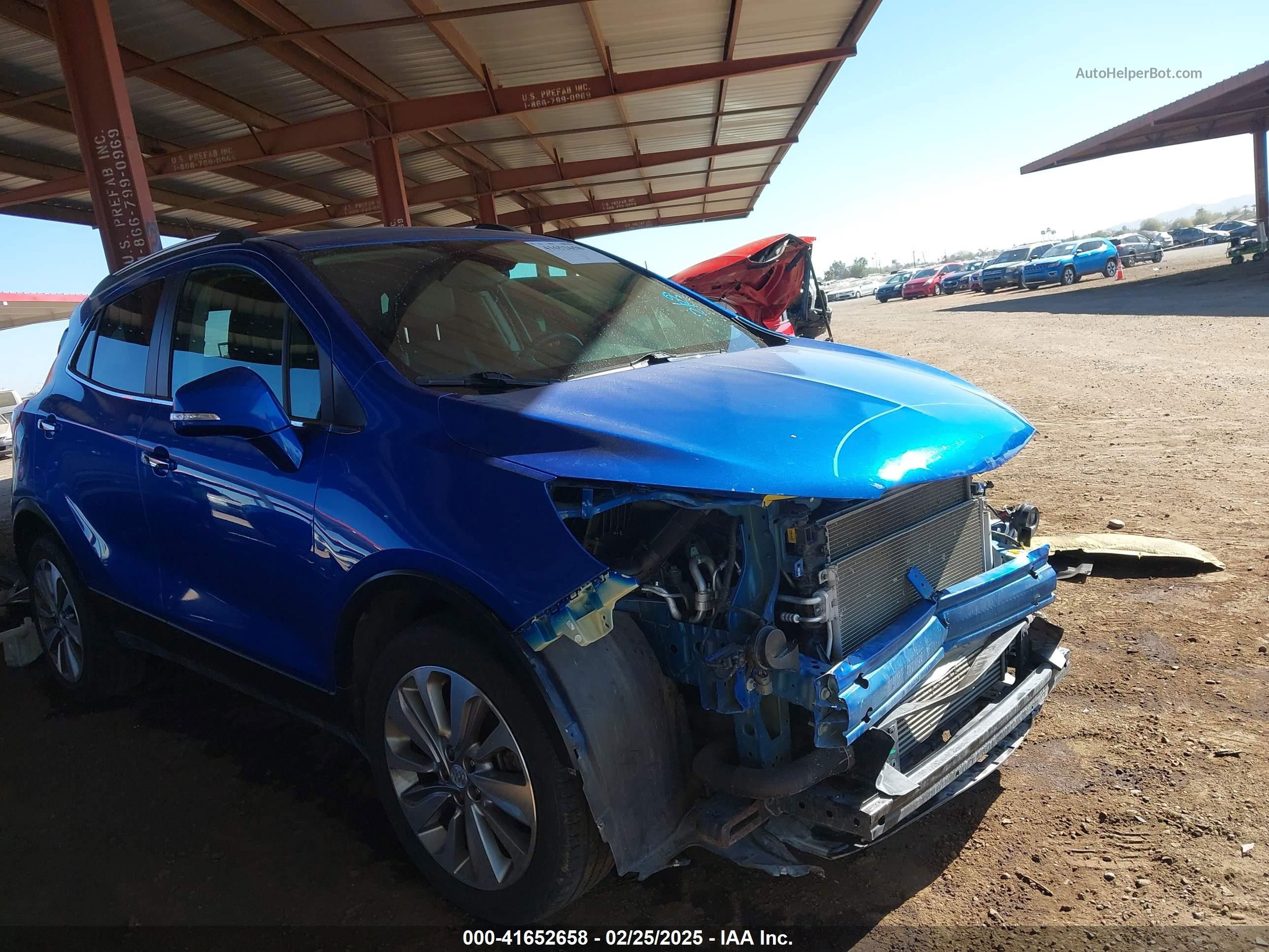 2017 Buick Encore Preferred Ii Синий vin: KL4CJBSB8HB016073