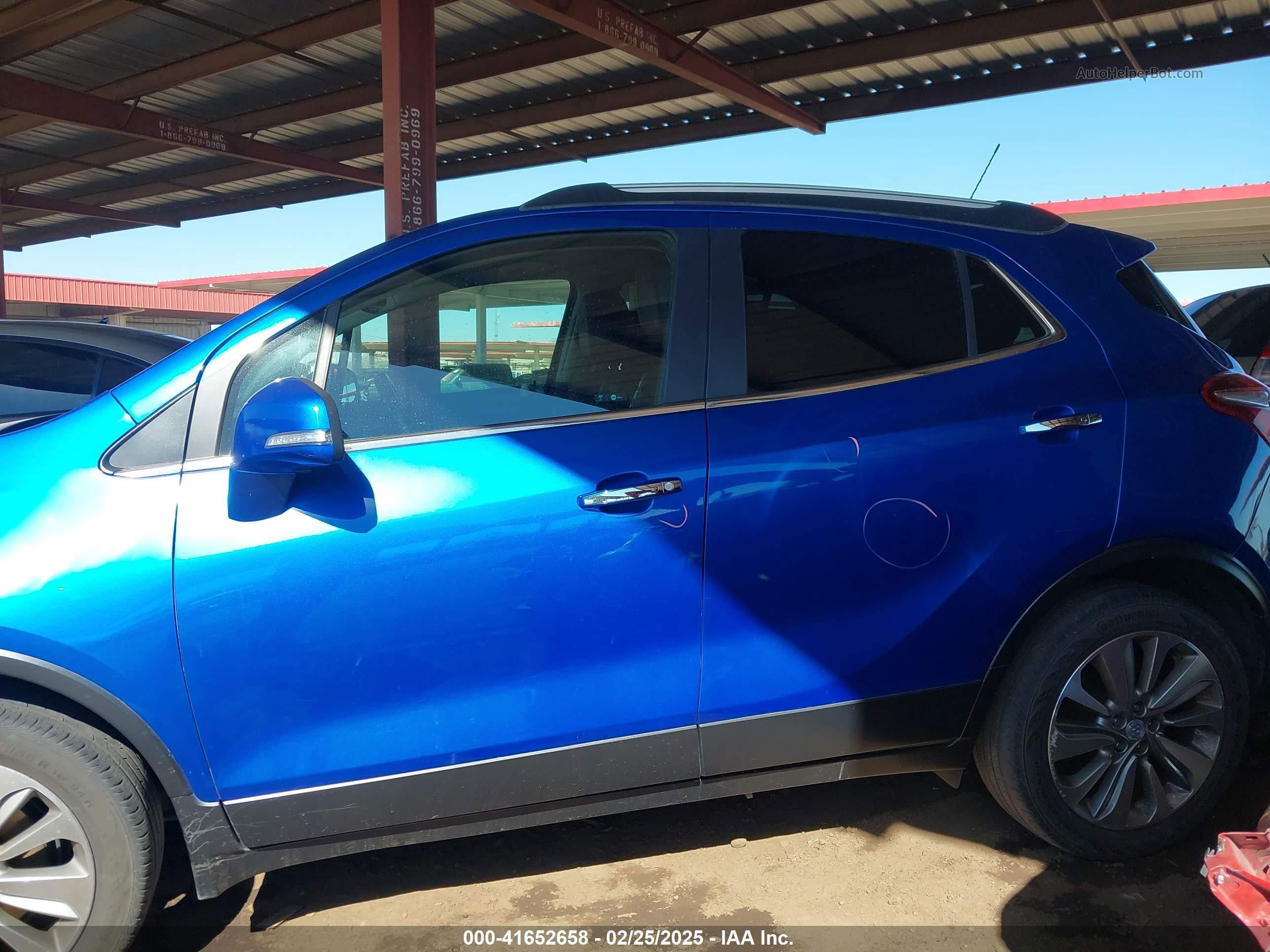 2017 Buick Encore Preferred Ii Синий vin: KL4CJBSB8HB016073