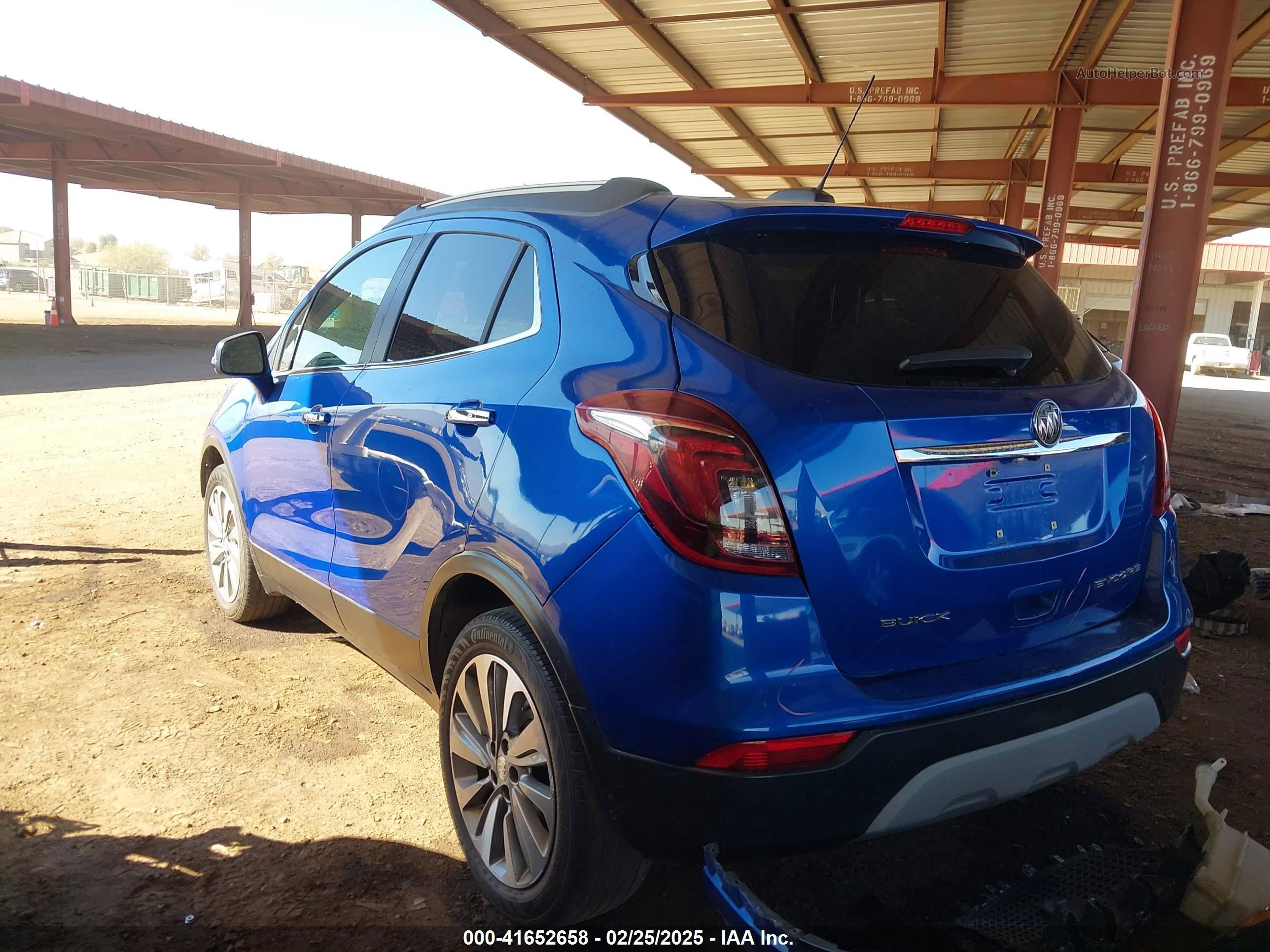 2017 Buick Encore Preferred Ii Синий vin: KL4CJBSB8HB016073