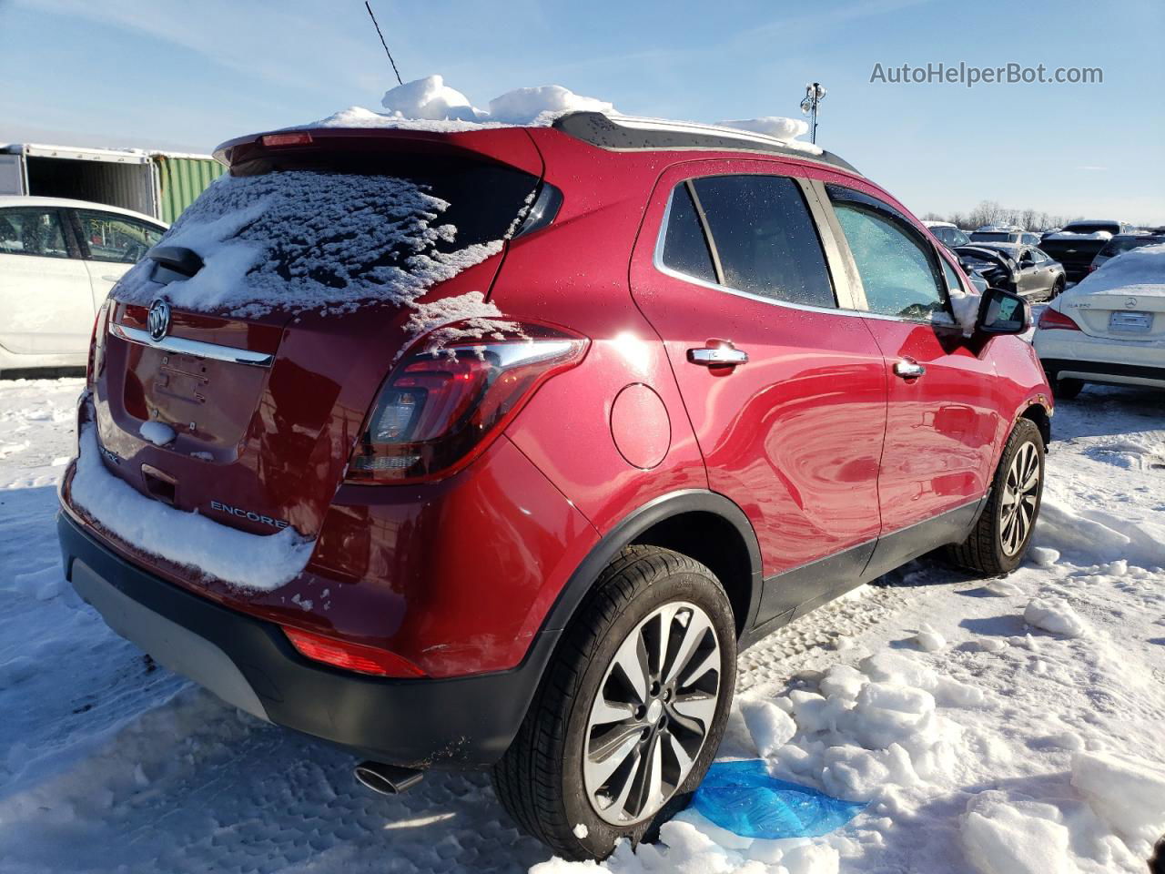 2018 Buick Encore Preferred Ii Red vin: KL4CJBSB8JB565388