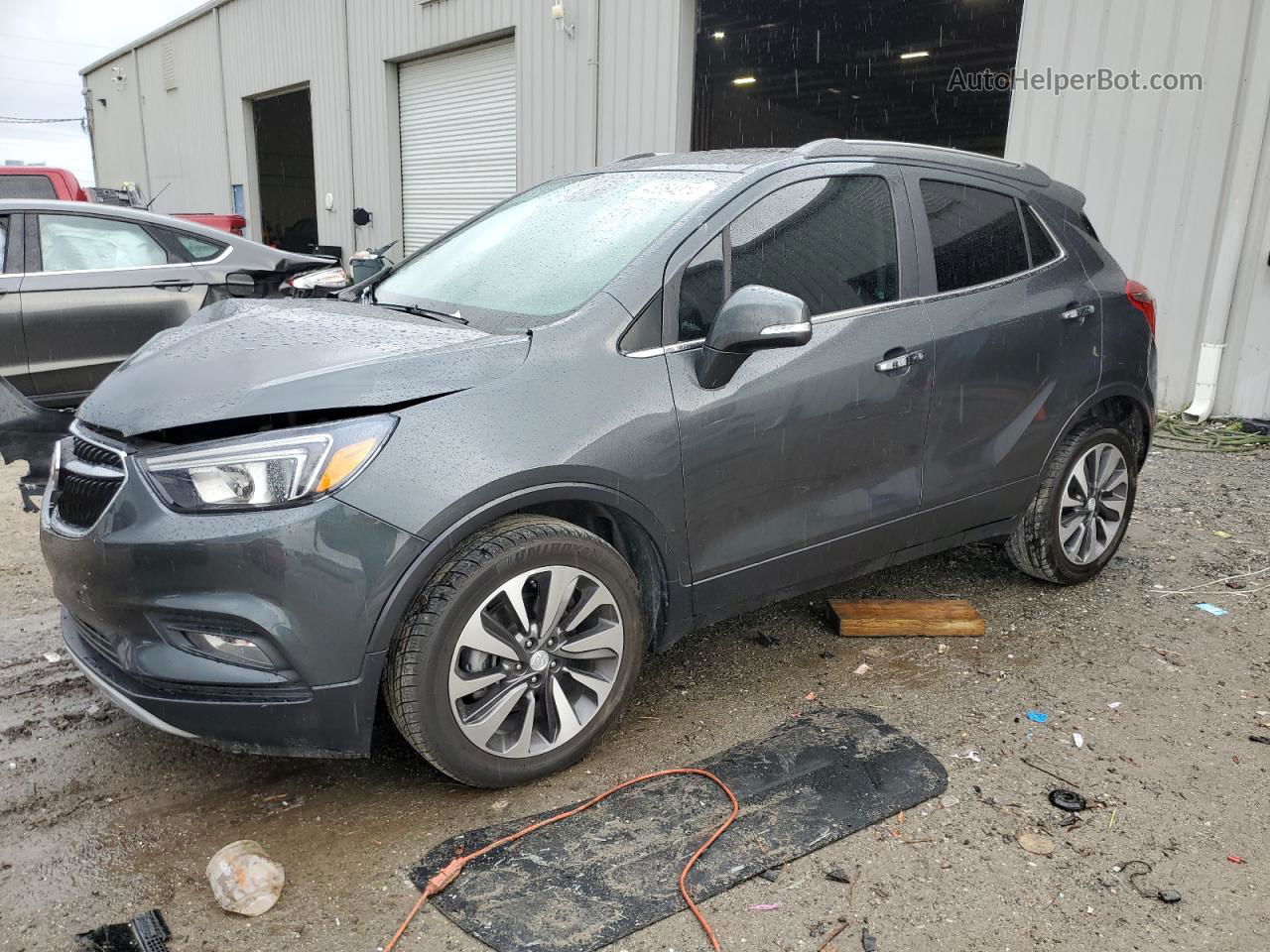 2018 Buick Encore Preferred Ii Gray vin: KL4CJBSB8JB620390