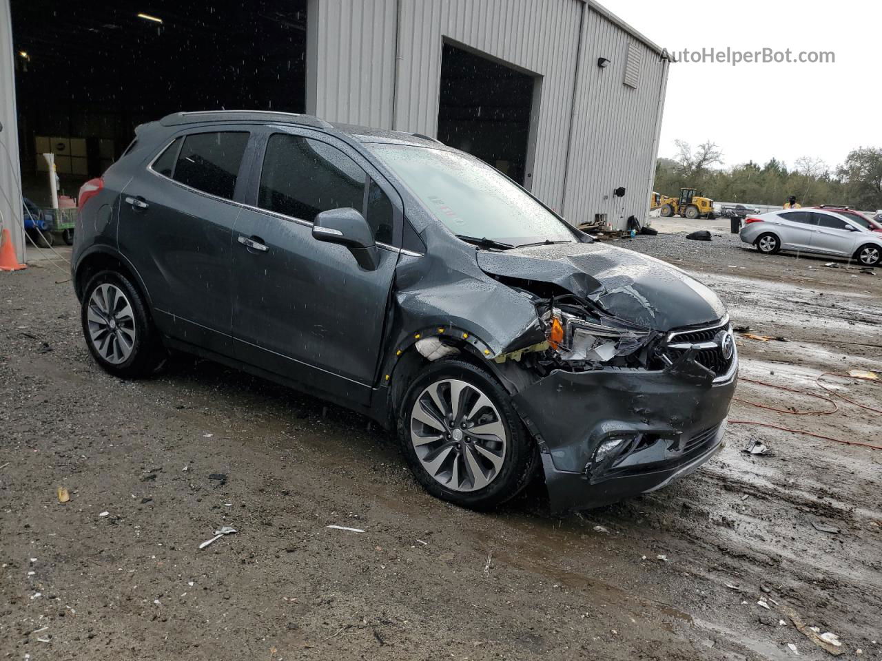 2018 Buick Encore Preferred Ii Gray vin: KL4CJBSB8JB620390