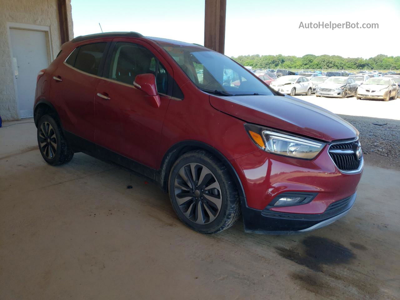 2018 Buick Encore Preferred Ii Red vin: KL4CJBSB8JB654216