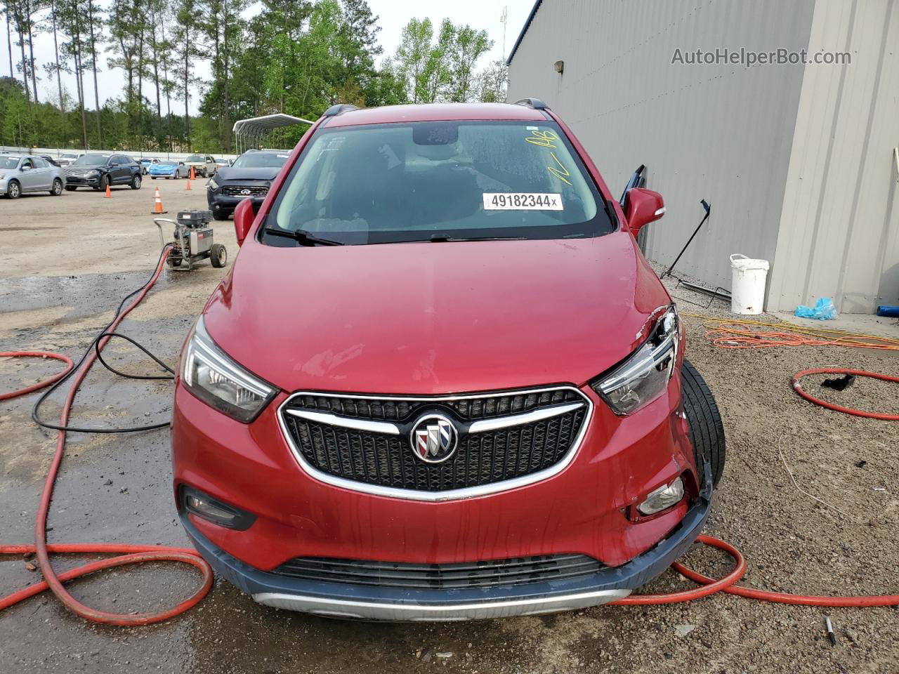 2018 Buick Encore Preferred Ii Red vin: KL4CJBSB9JB537986