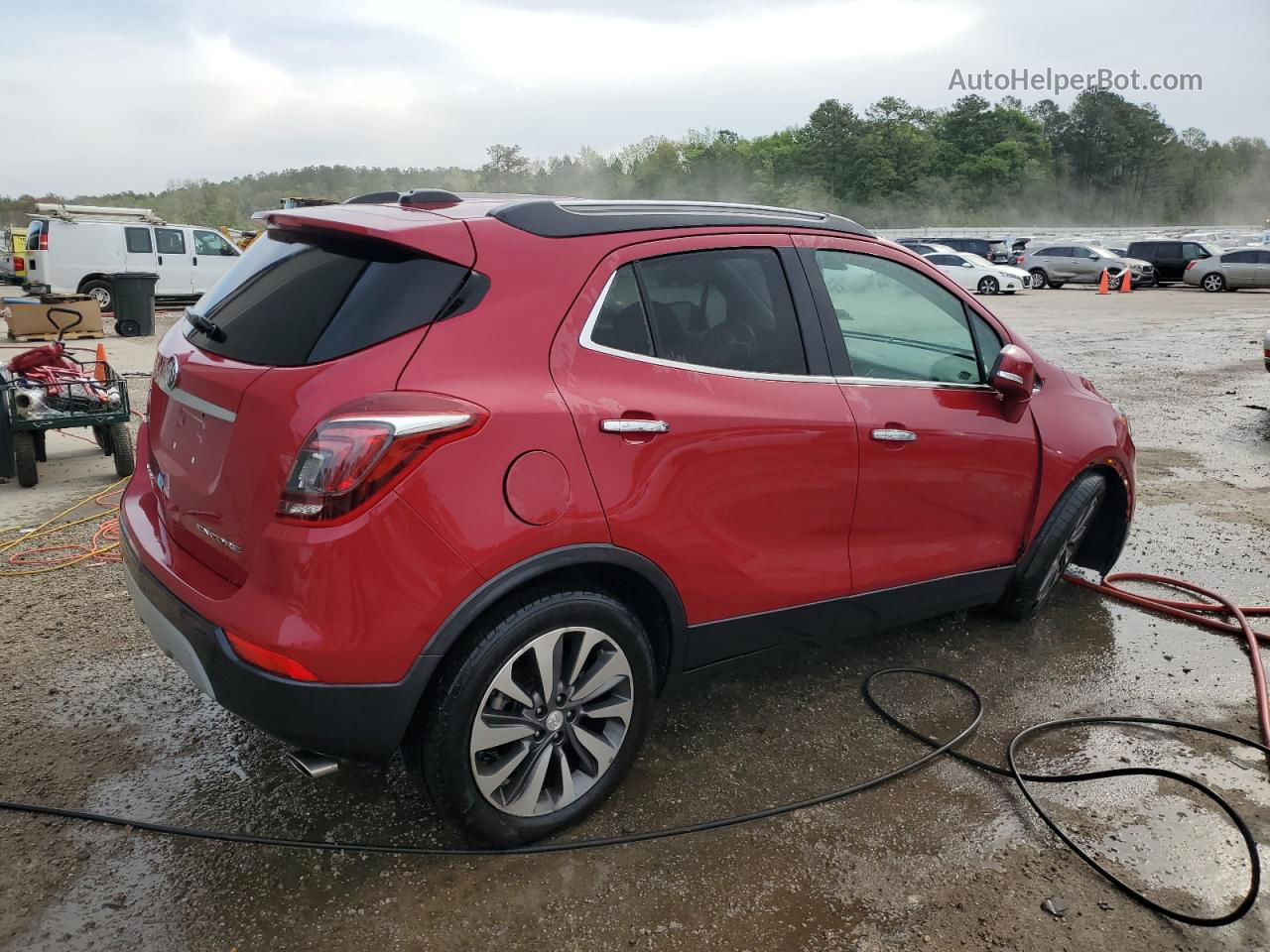 2018 Buick Encore Preferred Ii Red vin: KL4CJBSB9JB537986