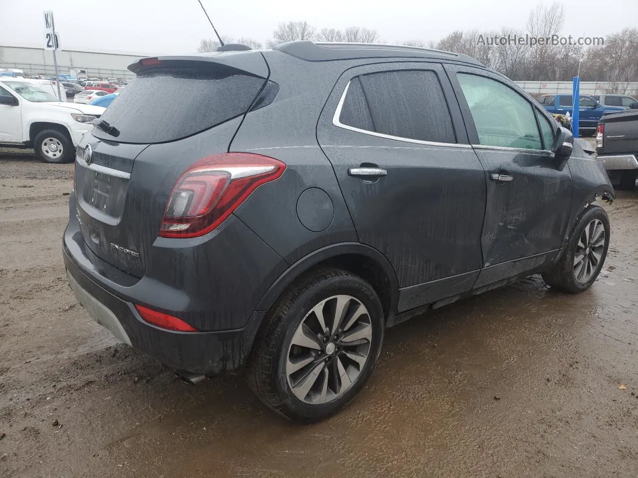 2018 Buick Encore Preferred Ii Серый vin: KL4CJBSBXJB604630