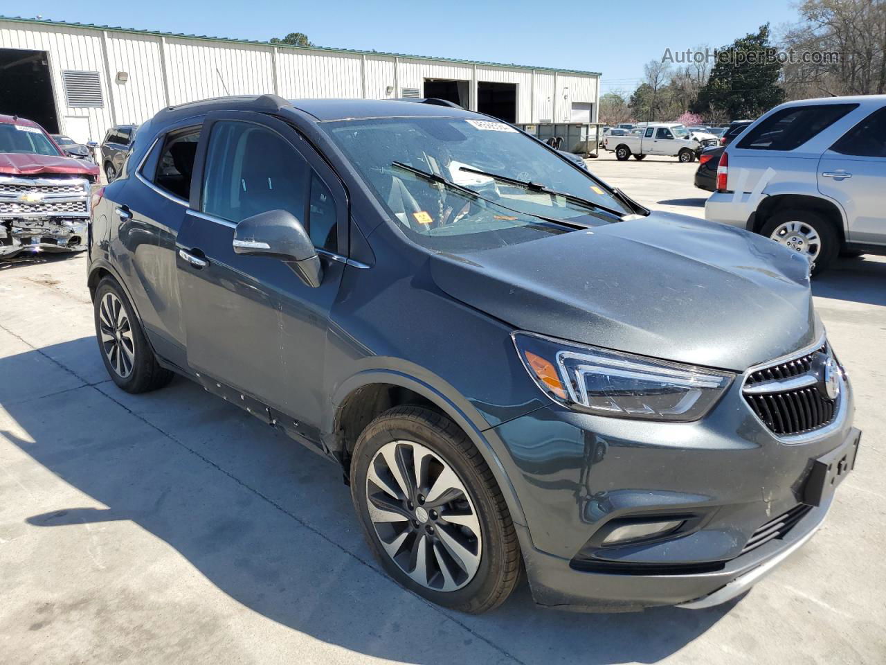 2018 Buick Encore Essence Серый vin: KL4CJCSB0JB526235