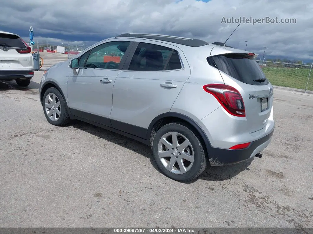 2019 Buick Encore Fwd Essence Серебряный vin: KL4CJCSB0KB703433