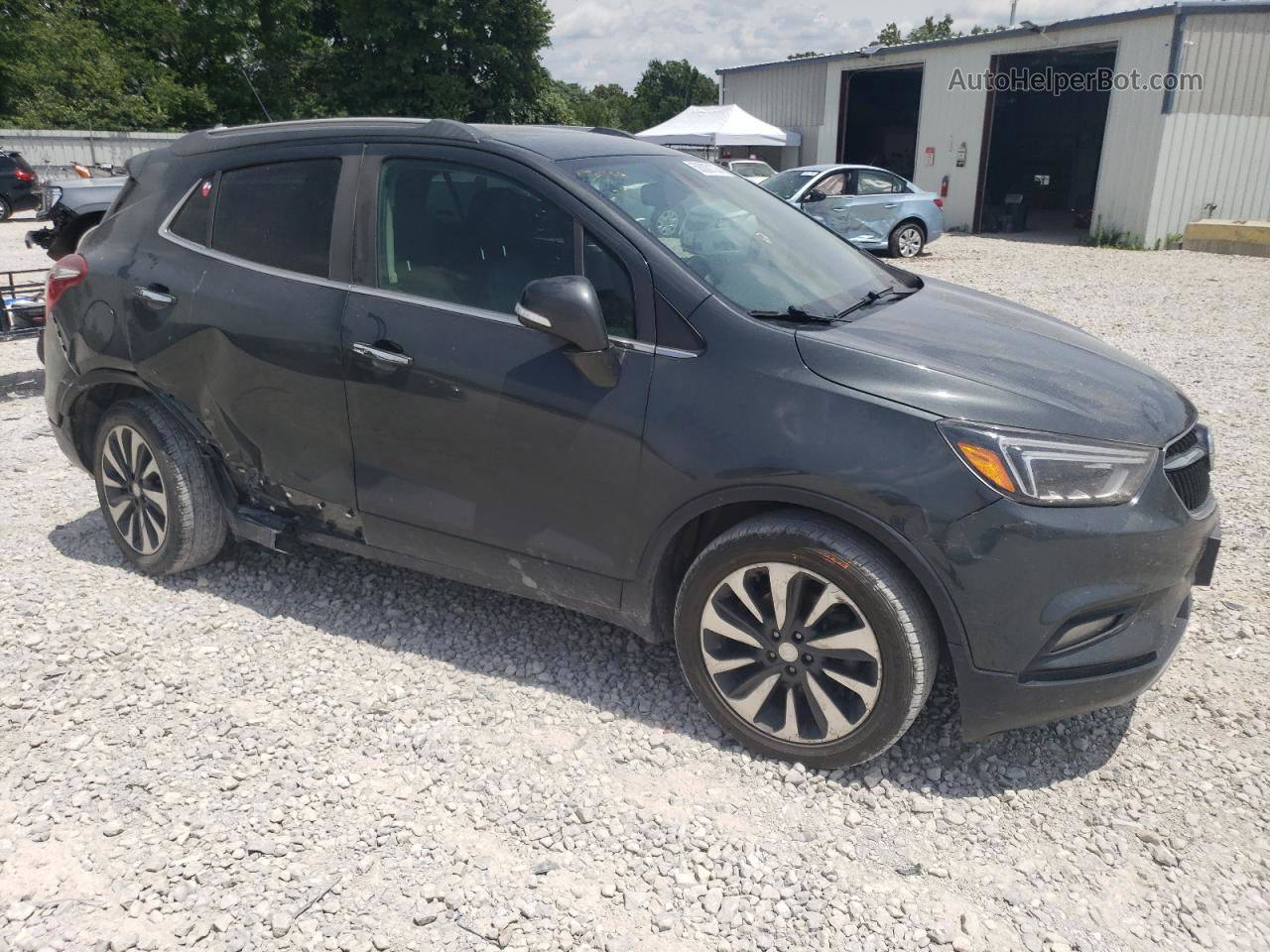 2018 Buick Encore Essence Gray vin: KL4CJCSB3JB526486