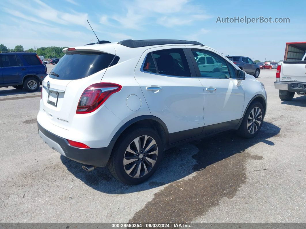 2018 Buick Encore Essence White vin: KL4CJCSB3JB584887