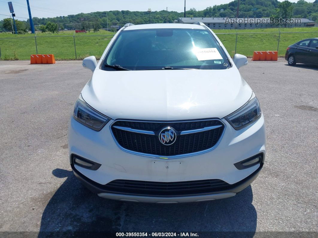 2018 Buick Encore Essence White vin: KL4CJCSB3JB584887