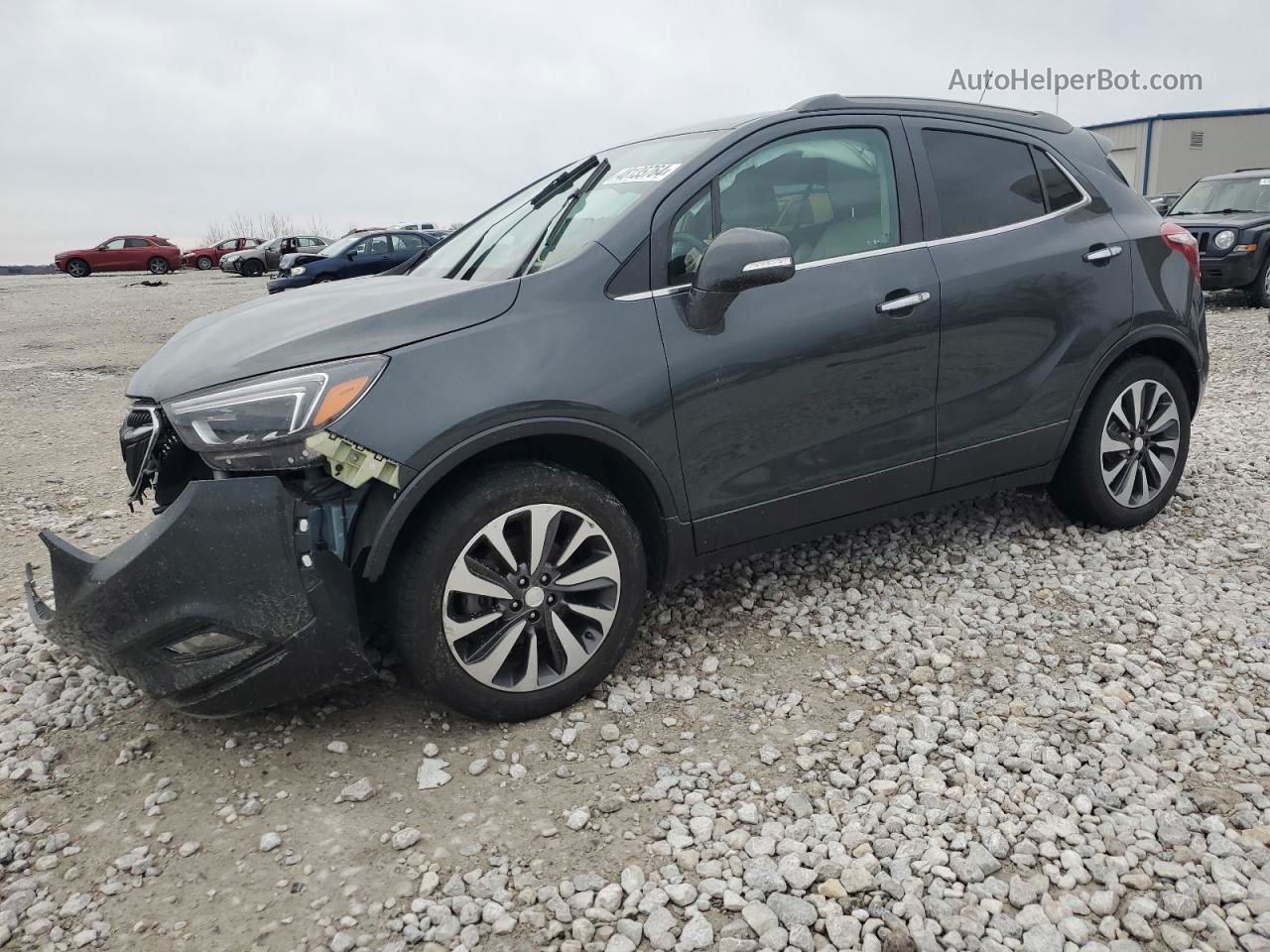 2018 Buick Encore Essence Серый vin: KL4CJCSB3JB609111