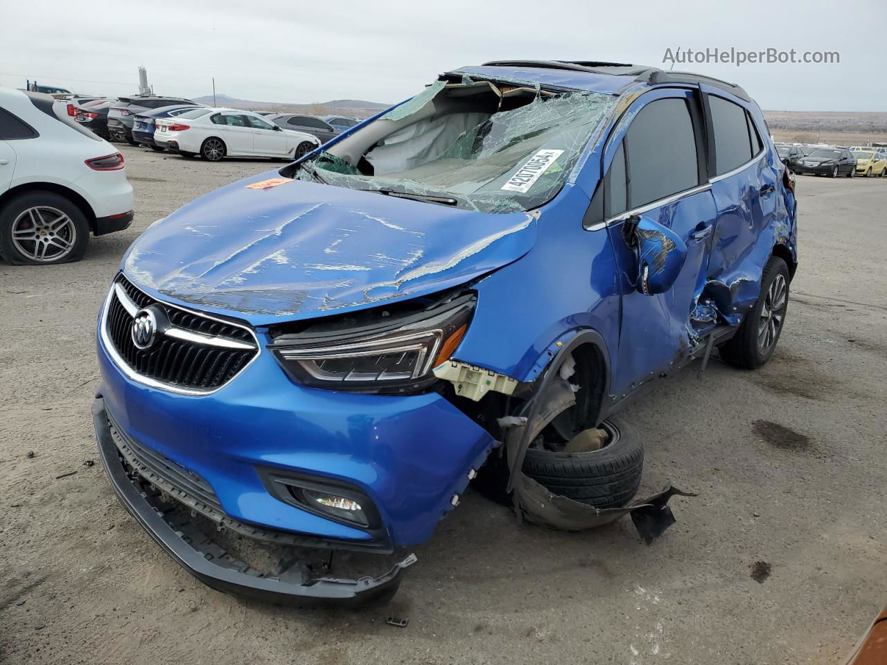 2018 Buick Encore Essence Blue vin: KL4CJCSB5JB549249