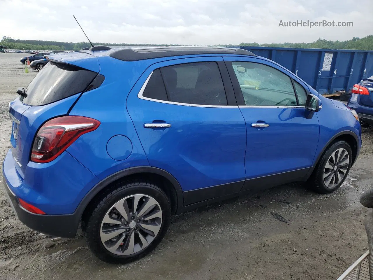 2018 Buick Encore Essence Синий vin: KL4CJCSB6JB549356