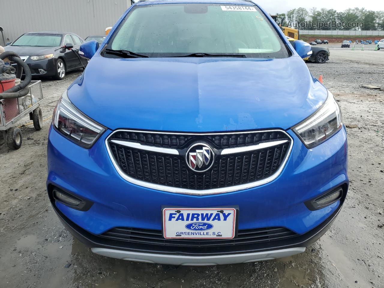 2018 Buick Encore Essence Синий vin: KL4CJCSB6JB549356