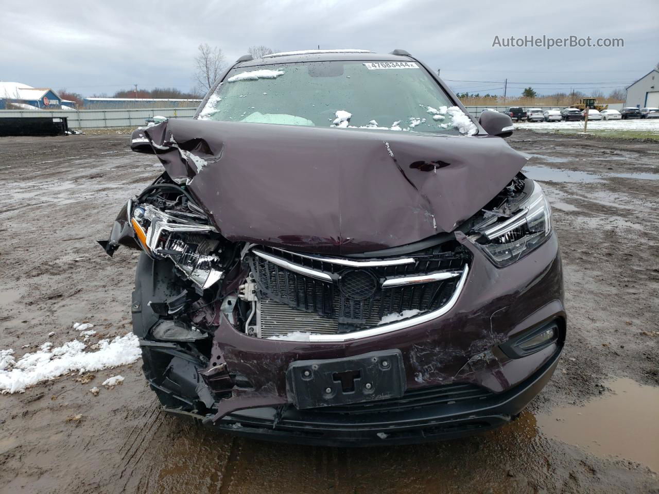 2018 Buick Encore Essence Burgundy vin: KL4CJCSB7JB513871